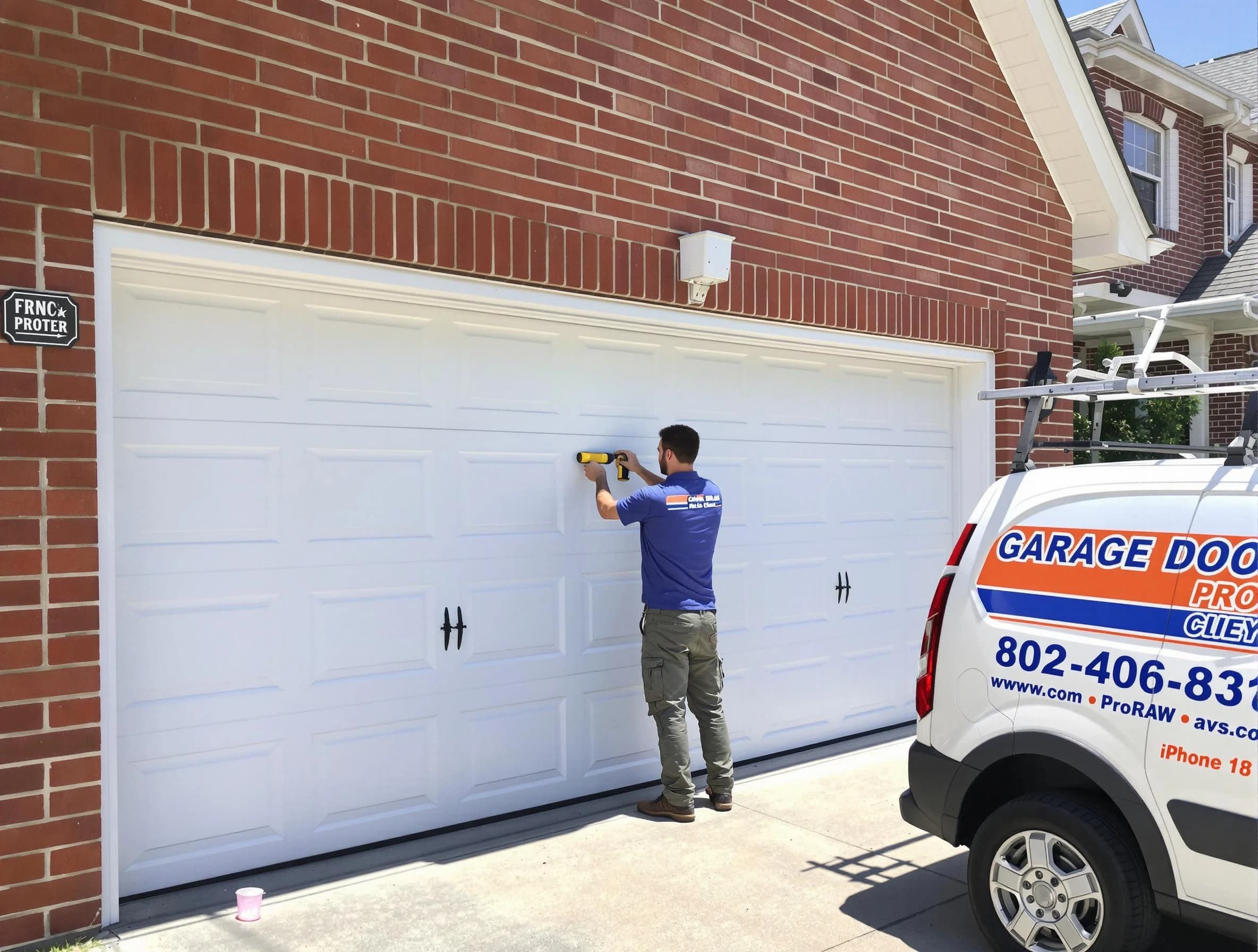 Local garage door repair service by Dedham Garage Door Repair in Dedham
