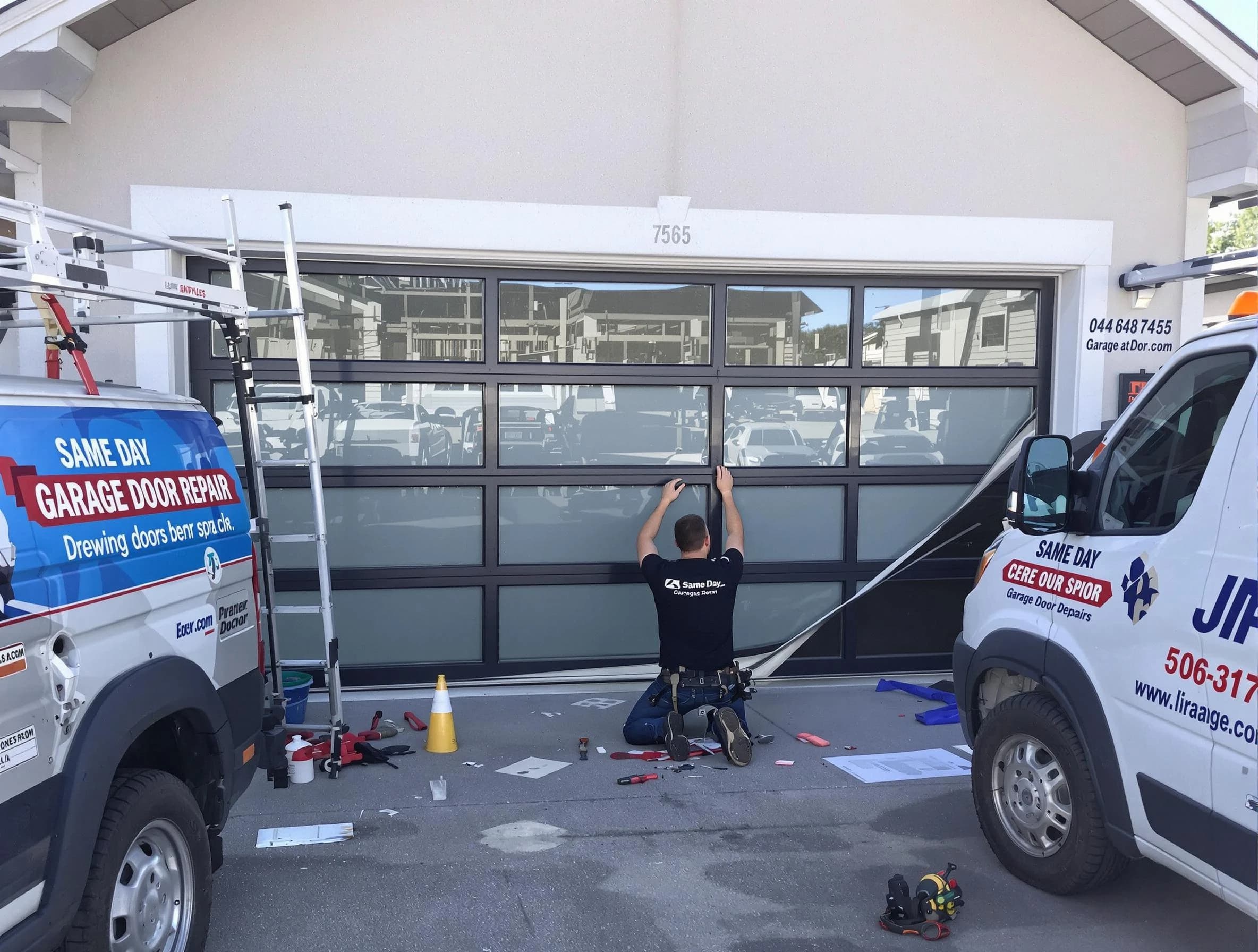 Dedham Garage Door Repair providing same-day garage door repair in Dedham