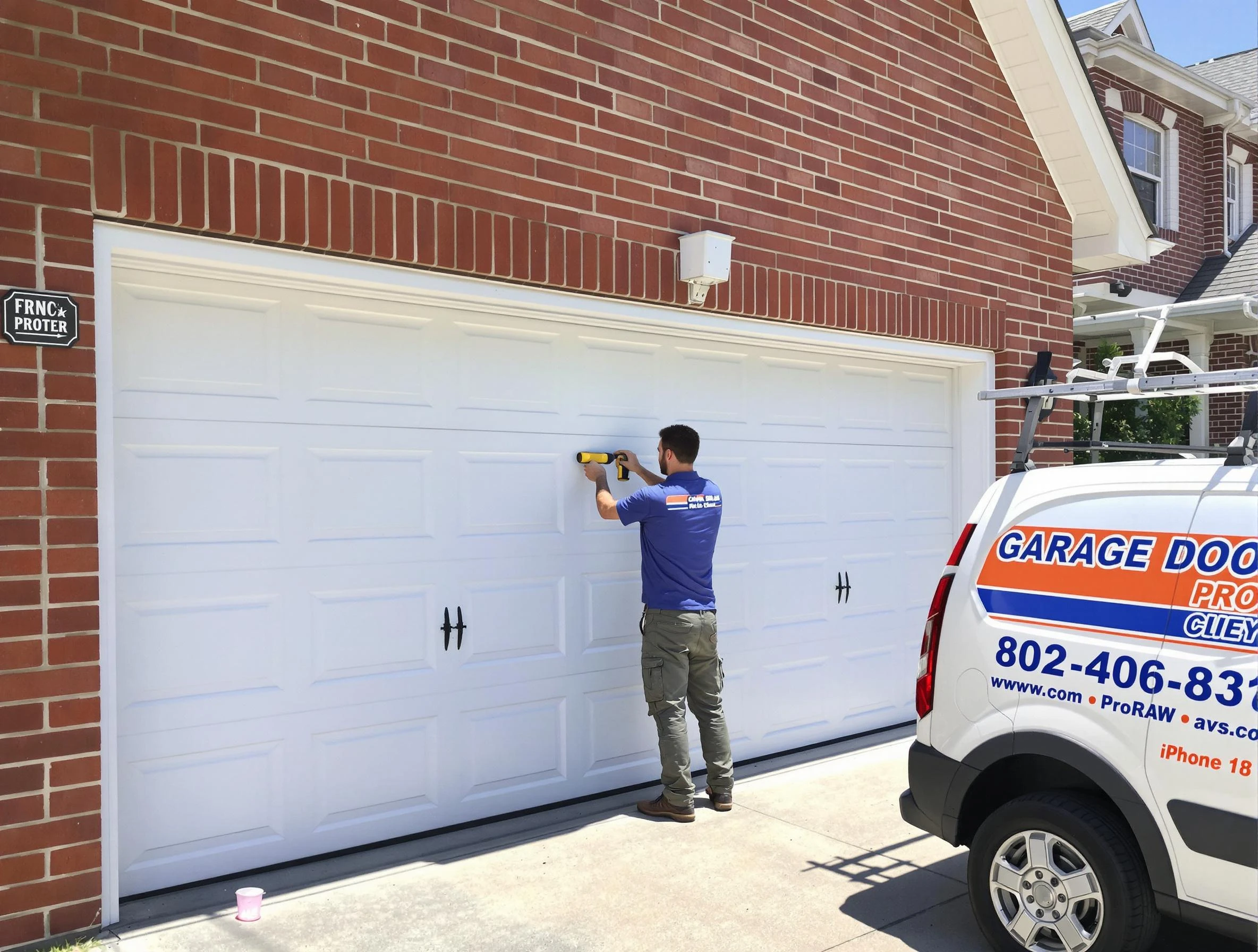 Local garage door repair service by Dedham Garage Door Repair in Dedham